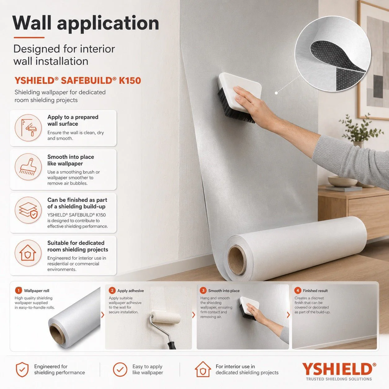 Custom RF Shielding Wallpaper Quote - Image 6