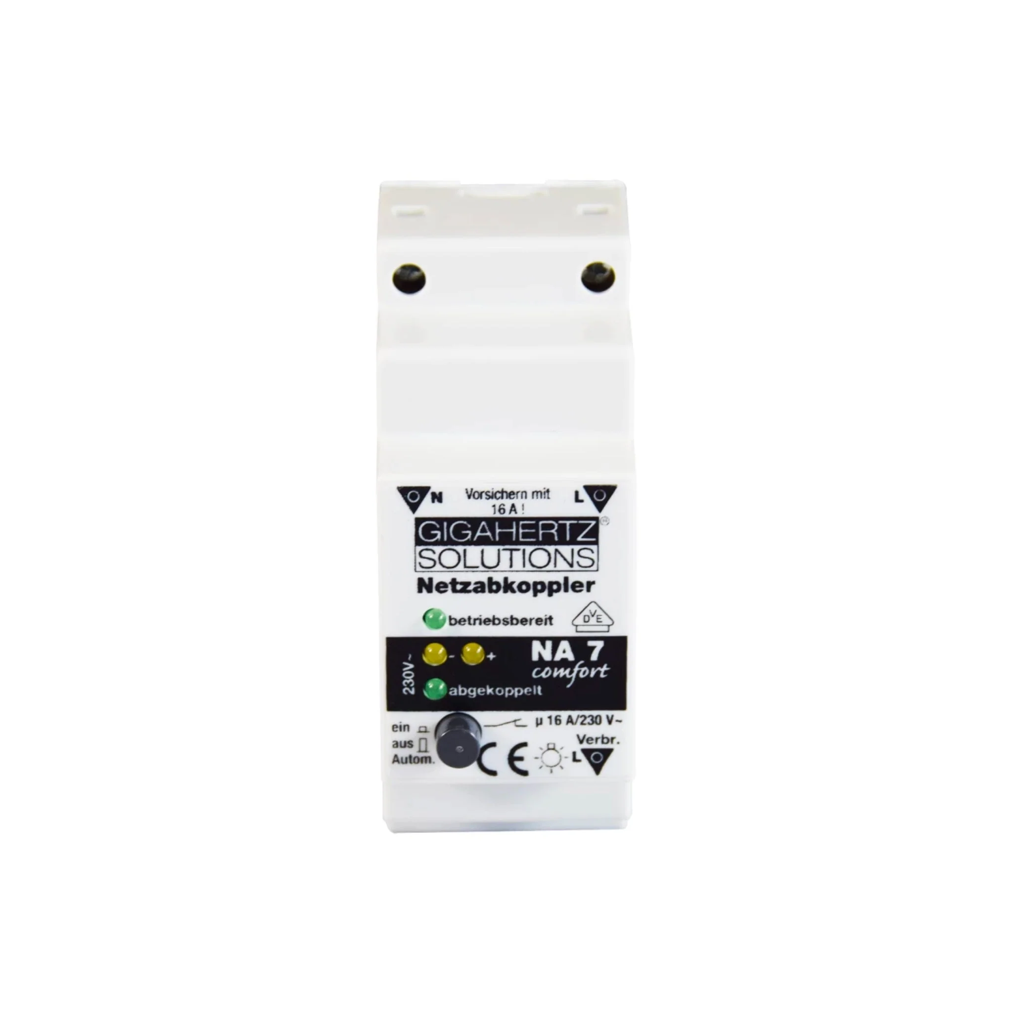 Gigahertz Solutions NA7 Comfort Electricity Demand Switch 220-240V