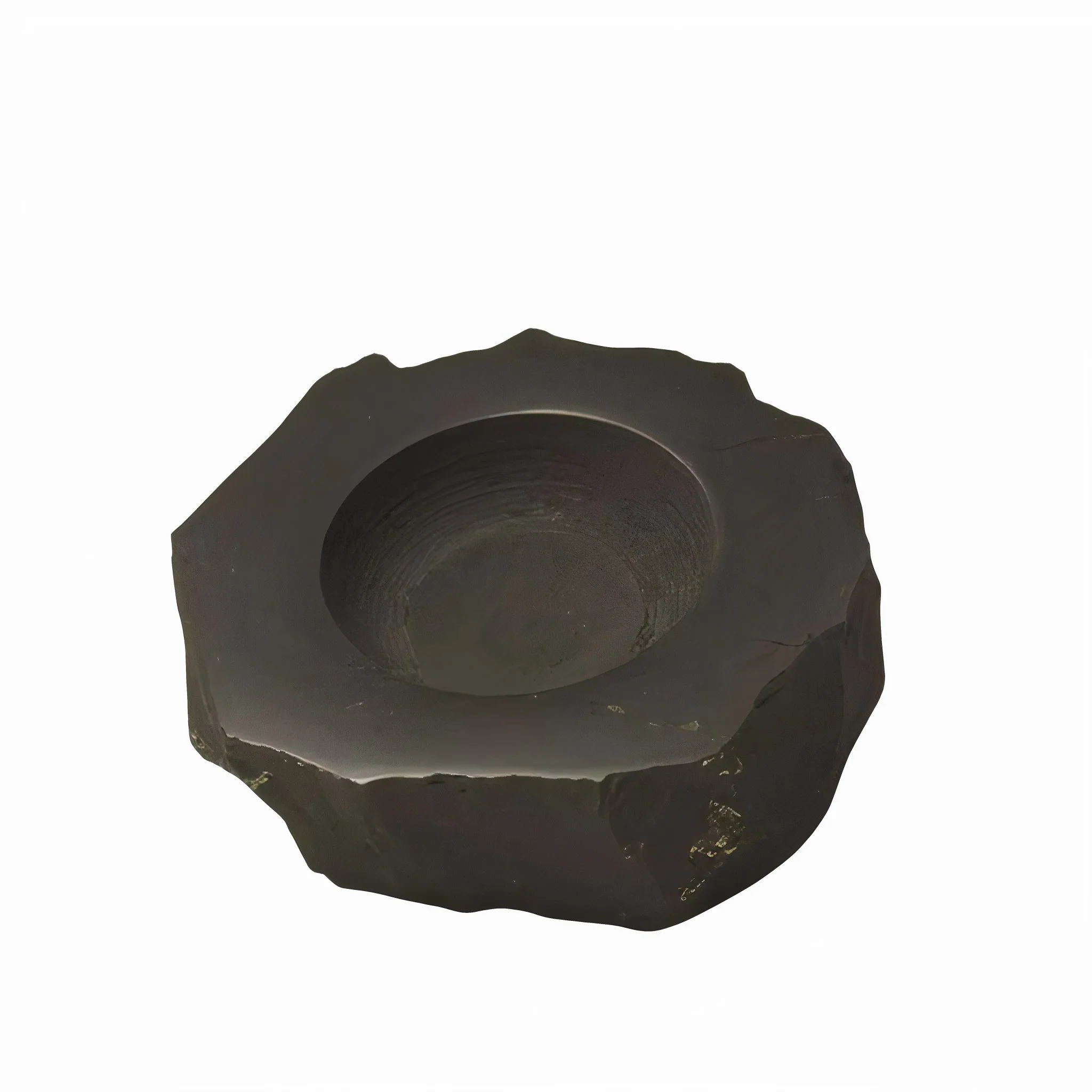 Shungite Stone Home Candle Holder