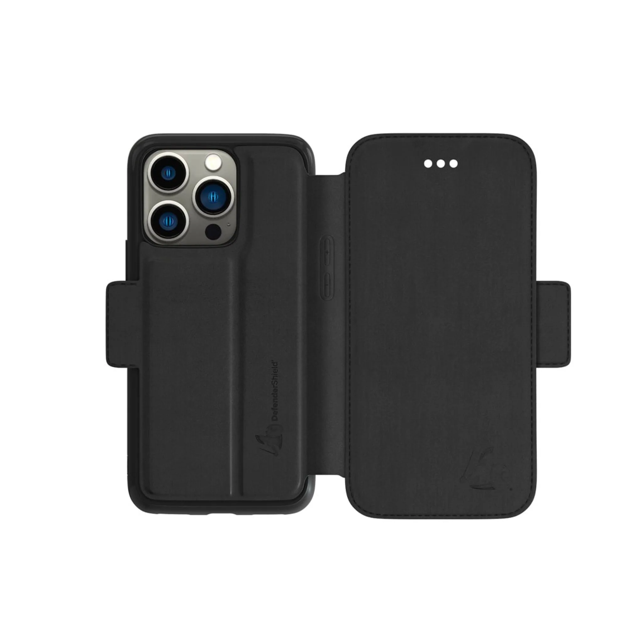 DefenderShield® SlimFlip iPhone 13 Series 5G EMF Phone Case - Image 2