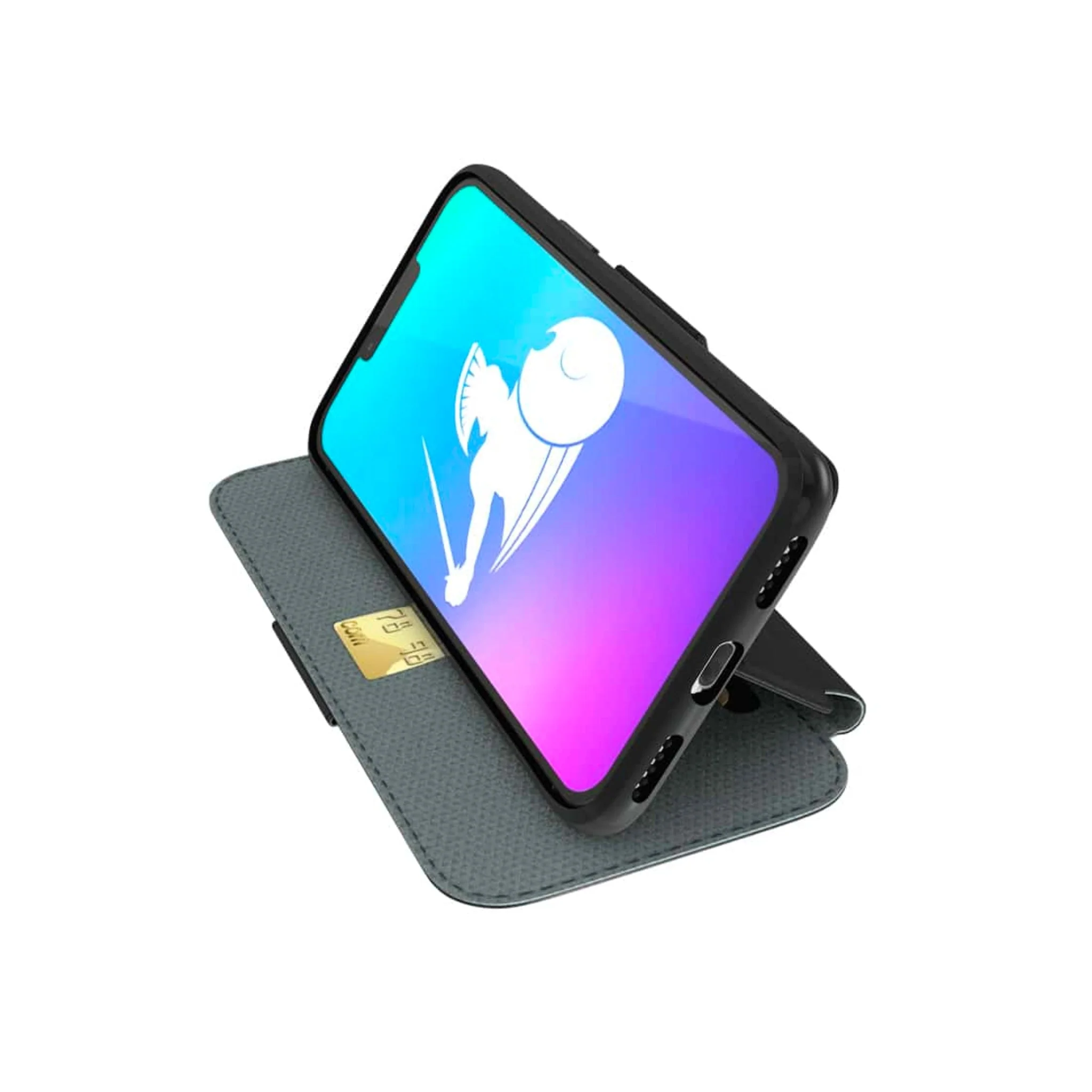 DefenderShield® SlimFlip iPhone 13 Series 5G EMF Phone Case - Image 8